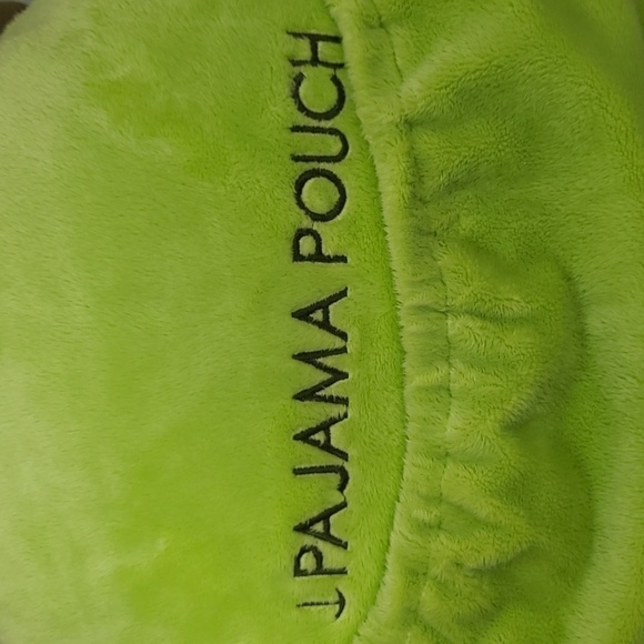 DISNEY Pixar Mike Wazowski Pajama Pouch Pillow Stuffy -Green Rare Monsters Inc. - Picture 10 of 10